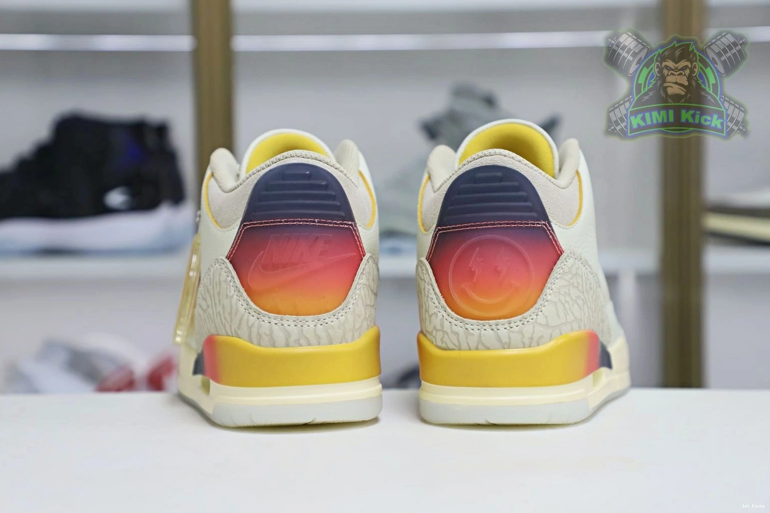 1st Kicks Jordan 1895 EasyMatch Air JBalvin Kimikick Jordan x 1112